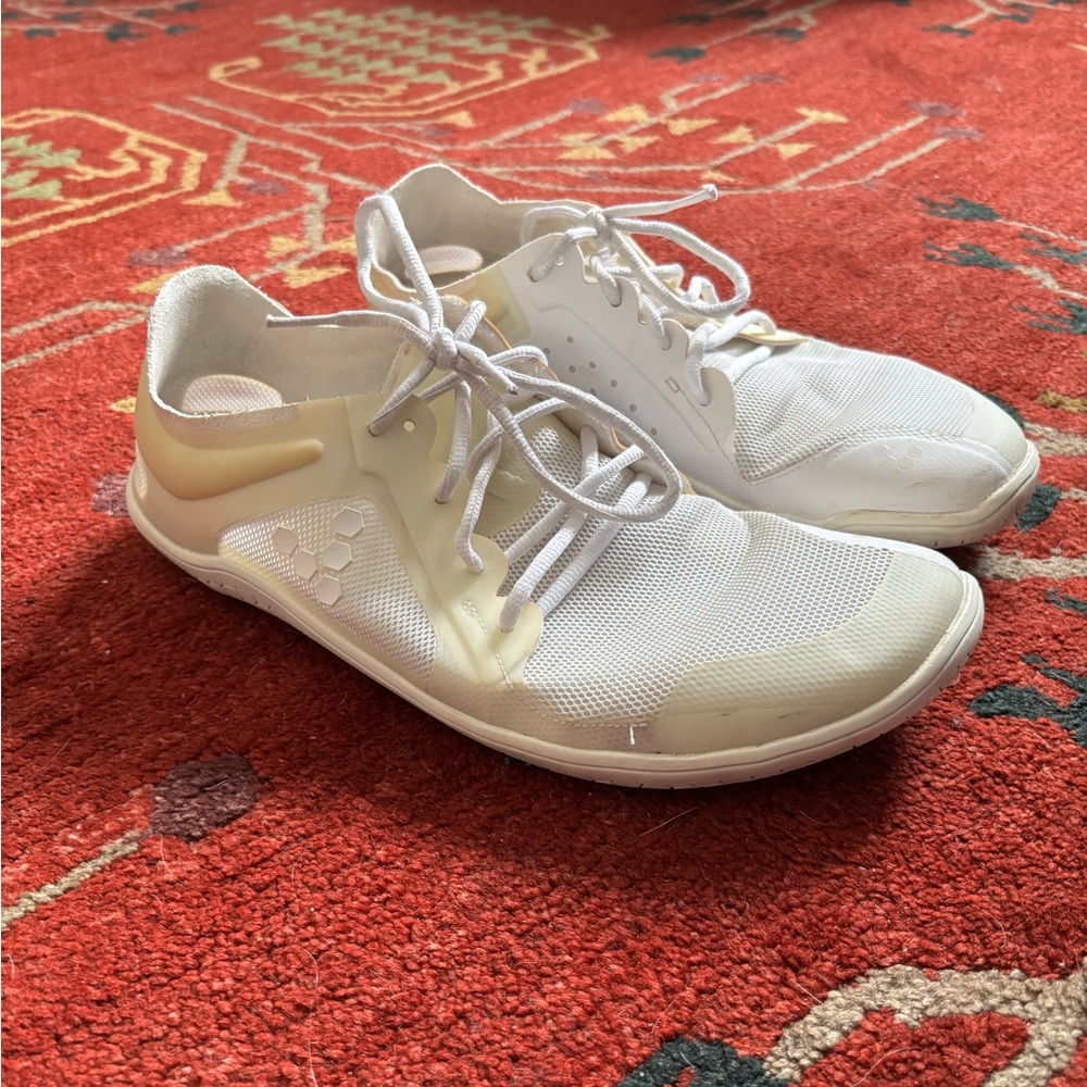 Vivo Barefoot White Athletic Shoes